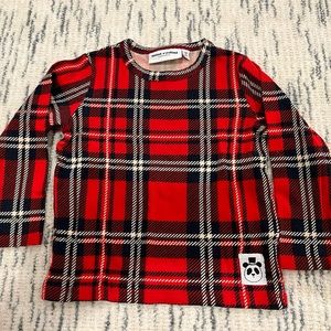 Mini Rodini Girls Plaid Longsleeve